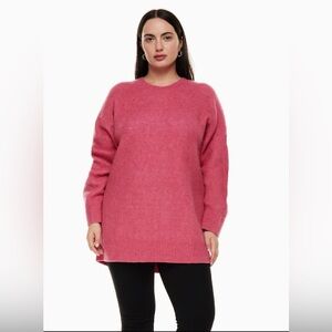 New with tag aritiza Babaton sweater for Valentine’s Day granita pink 2XS